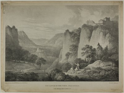 The Castle of the Tyrol, Near Meran by Francis Nicholson