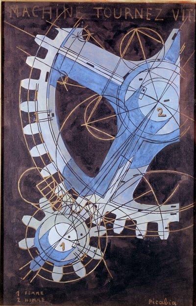 Machine, Turn Quickly by Francis Picabia