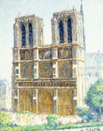 Notre Dame, Sunlight Effect by Francis Picabia