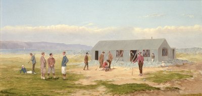 Golfing at Westward Ho! by Francis Powell Hopkins