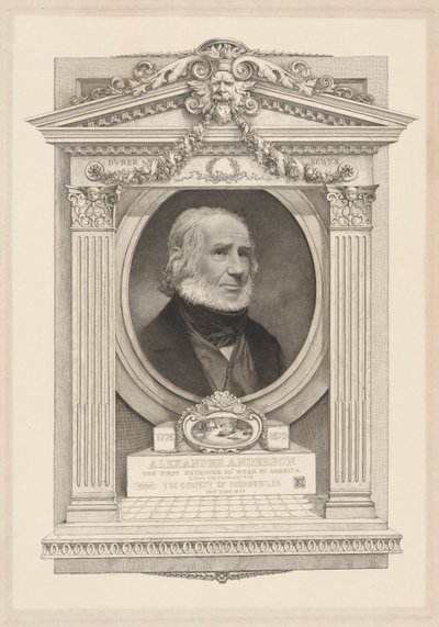 Portrait of Alexander Anderson by Francis Scott King