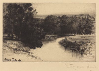 A Sunset in Ireland by Francis Seymour Haden
