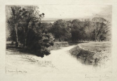 A Sunset in Ireland by Francis Seymour Haden