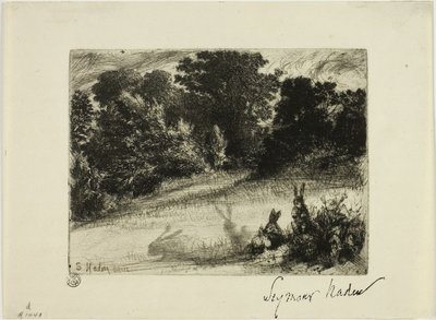 Combe Bottom by Francis Seymour Haden