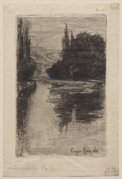 Evening by Francis Seymour Haden