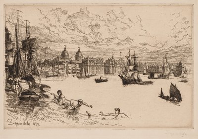 Greenwich by Francis Seymour Haden