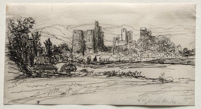 Kidwelly Castle by Francis Seymour Haden