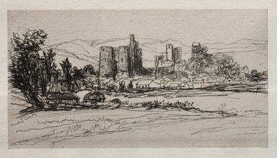 Kidwelly Castle by Francis Seymour Haden