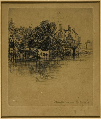 Shepperton by Francis Seymour Haden