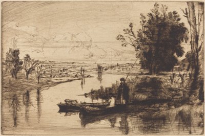 Thames Fishermen by Francis Seymour Haden