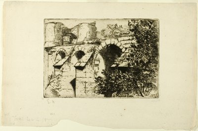 The Castle Bridge by Francis Seymour Haden