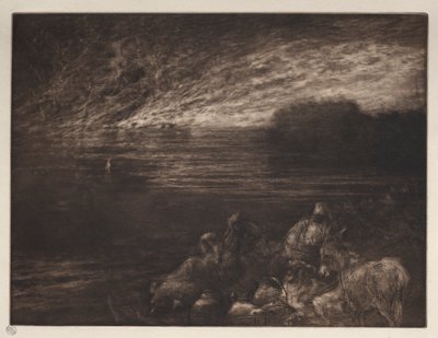 The Pillar of Salt by Francis Seymour Haden