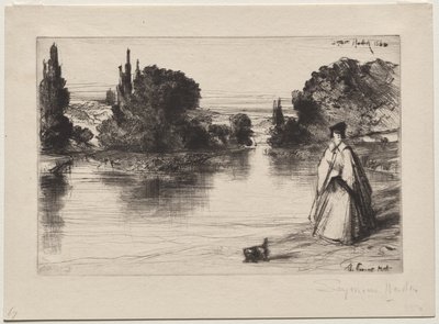 Towing Path by Francis Seymour Haden