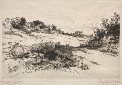 Windmill Hill, No. 1 by Francis Seymour Haden