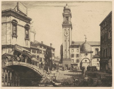 S.S. Apostoli, Venice by Francis Sydney Unwin
