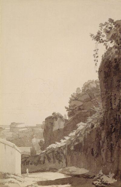 The Baths of Caracalla by Francis Towne