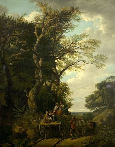 The Harvest Wagon by Francis Wheatley