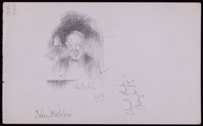 Portrait of John Belcher by Francis Wilfred Lawson