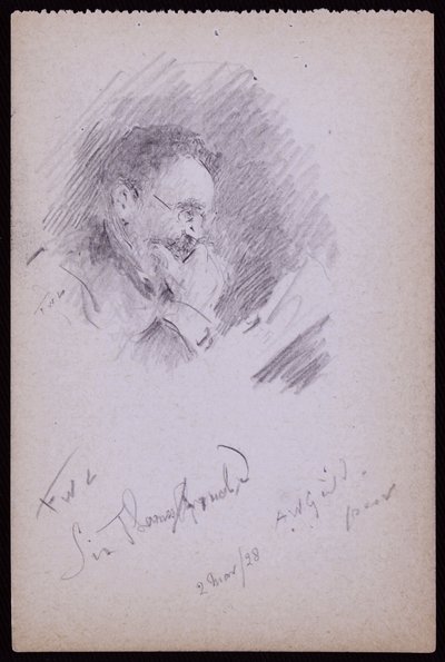 Portrait of Sir Thomas Arnold by Francis Wilfred Lawson