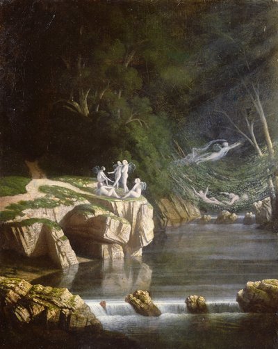 Fairies by Francis attr.to Danby