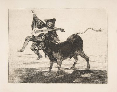Barbarous Entertainment Barbara dibersion, 1800-1804 by Francisco de Goya