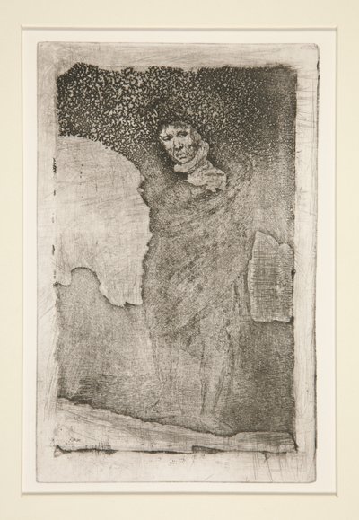 The Cloaked Man by Francisco de Goya