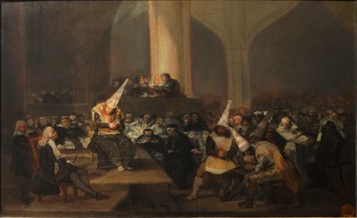 Inquisition Scene by Francisco de Goya