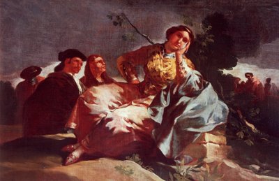 Appointment by Francisco Jose de Goya y Lucientes