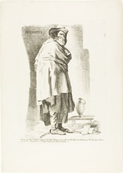 Menippus by Francisco Jose de Goya y Lucientes