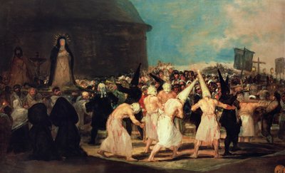 Procession of Flagellants by Francisco de Goya