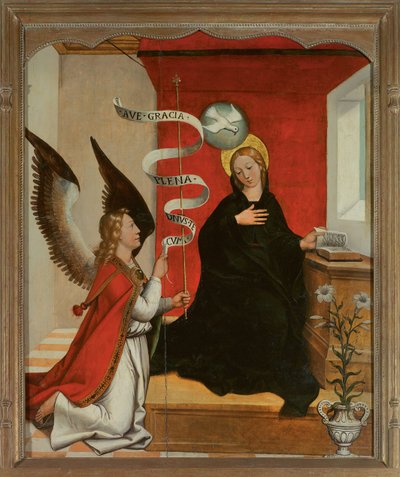 The Annunciation by Francisco de Comontes