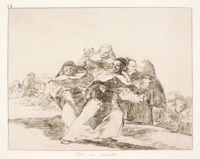 Everything Goes Awry (42) by Francisco de Goya