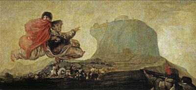 Asmodea or Fantastic Vision by Francisco de Goya