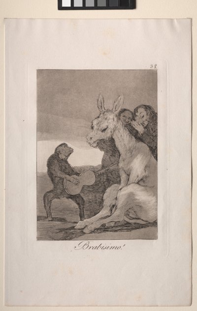 Bravo! by Francisco de Goya