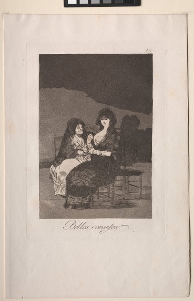 Caprichos: Pretty Teachings by Francisco de Goya