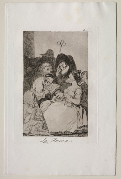 Caprichos: The Filiation by Francisco de Goya