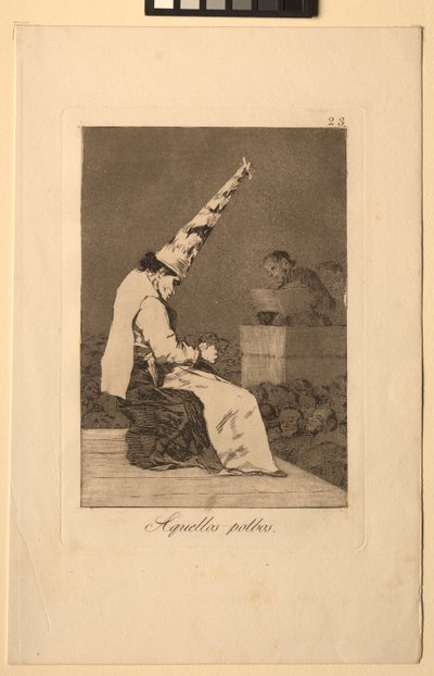 Caprichos: Those Specks of Dust by Francisco de Goya