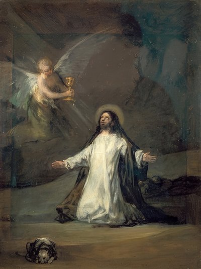 Christ on the Mount of Olives by Francisco de Goya