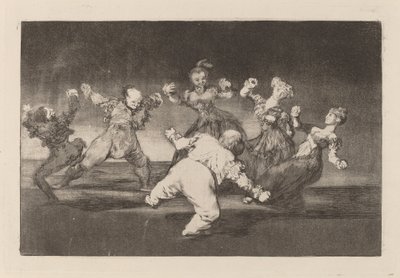 Merry Folly by Francisco de Goya