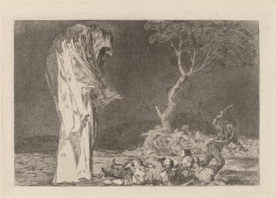 Folly of Fear by Francisco de Goya