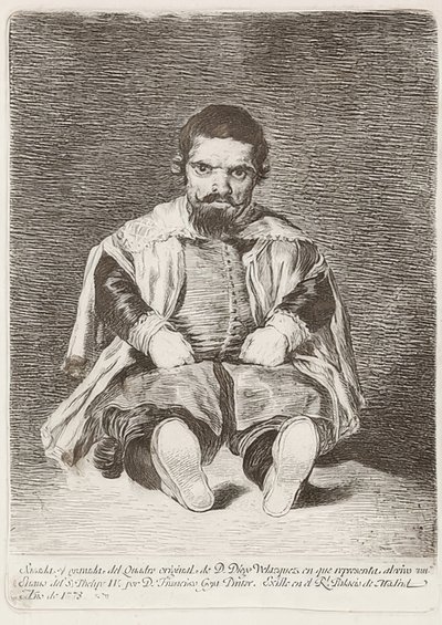 A Dwarf by Francisco de Goya