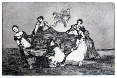 Female Riddle by Francisco de Goya