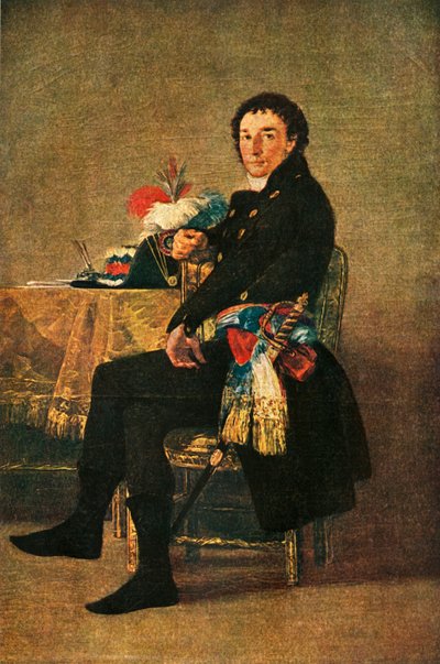 Fernando Guillemardet by Francisco de Goya
