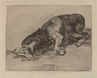 Fierce Monster! by Francisco de Goya