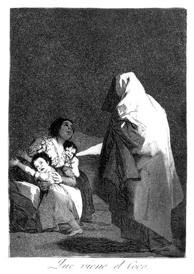 Here Comes the Bogeyman by Francisco de Goya