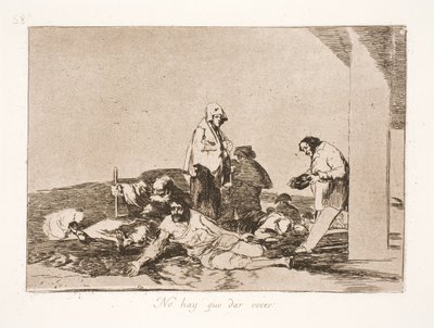 What good is it to complain (58) by Francisco de Goya