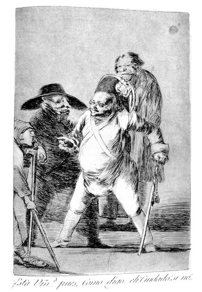 Is this your Excellency, 1799 by Francisco de Goya