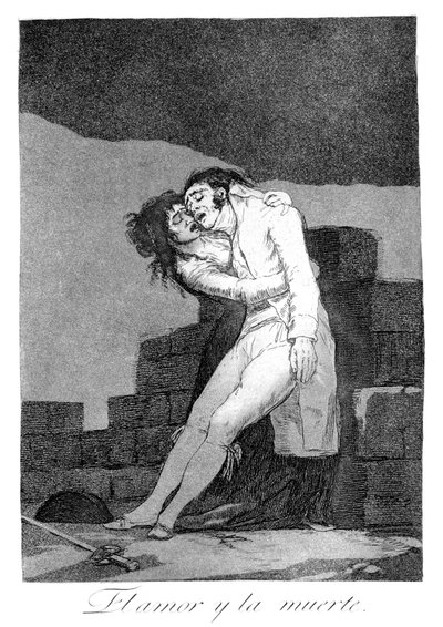 Love and Death by Francisco de Goya