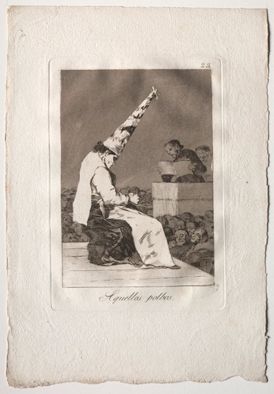 Eighty Caprices: Those Dusts by Francisco de Goya