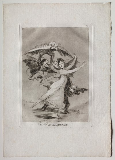Eighty Caprices: You Will Not Escape by Francisco de Goya